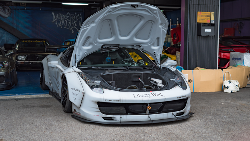 Illustration for article titled Liberty Walk's Japanese Headquarters Is Just As Crazy As Their Tuned Cars